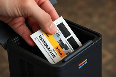 Protecting instant camera film from light and humidity.