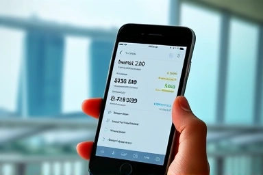 Smartphone showing Marina Bay Sands booking confirmation