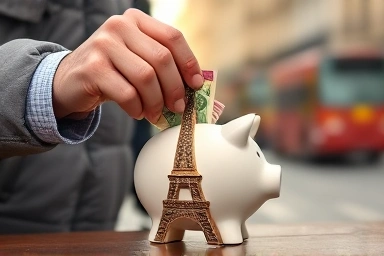 Saving money for a dream Paris trip