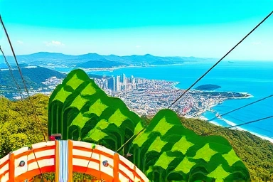 Tongyeong Luge Cable Car Discount Symbol