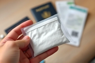 Individually packaged disposable underwear for travel hygiene.