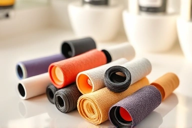 Assortment of hair rollers for styling bangs volume