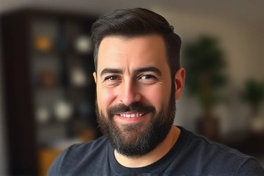 Man with attractive, well-maintained beard.