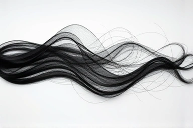 Symbolic representation of hair bleaching process