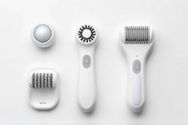 Electric foot callus remover parts and accessories.
