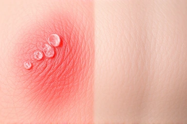 Sensitive skin versus normal skin texture for shaver choice.