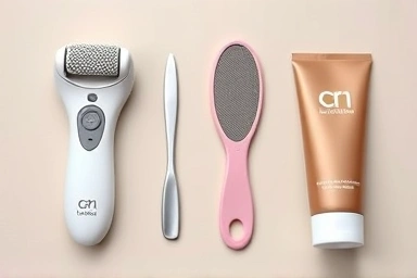 Modern foot callus removal tools and cream