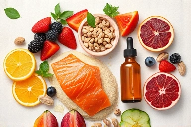 Natural ingredients for hair growth and vitality