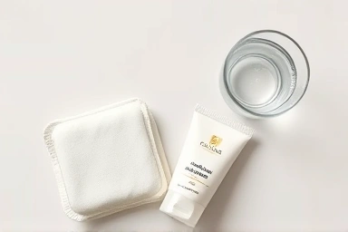 Bruise care essentials: compress, cream, water