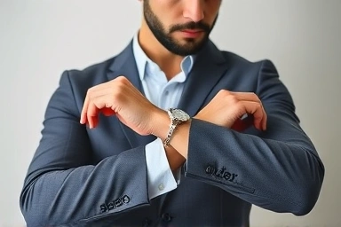 Man applying fragrant body lotion for enhanced personal charm.