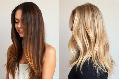 Ombre vs Balayage hair color comparison