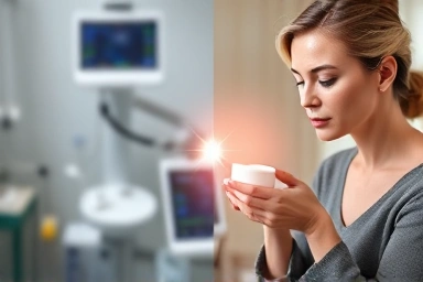 Synergy of clinic treatment and home skincare routine.