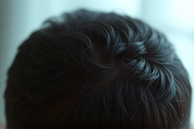 Healthy scalp, balanced, cool, serene, natural energy