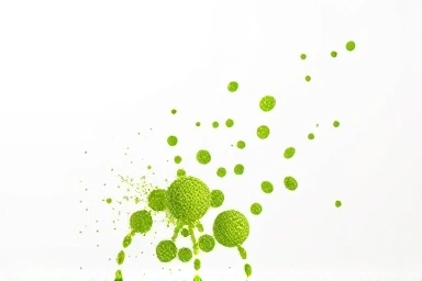 Symbolic eradication of mold from bathroom silicone, clean renewal.