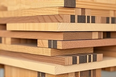 Samples of premium temba board materials with diverse textures.