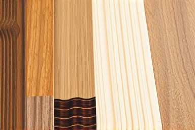 Close-up of temba board textures and materials