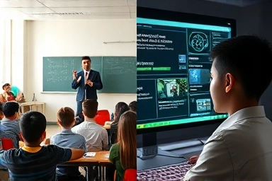 Traditional vs AI tutoring, interactive learning comparison