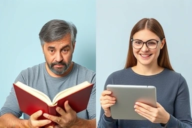 Transformation from struggling with grammar to confident online learning.