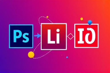 Software integration, digital design tools, creative workflow, graphic design elements