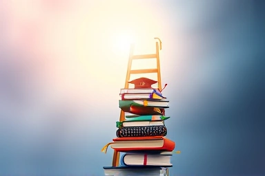 Symbolic ladder of academic success and dental school admission.