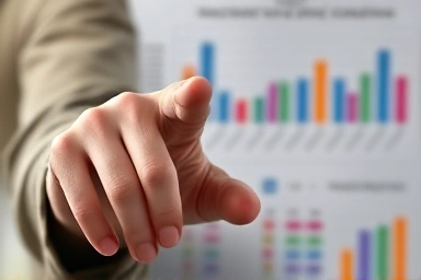 Student analyzing academic data for college admission strategy.