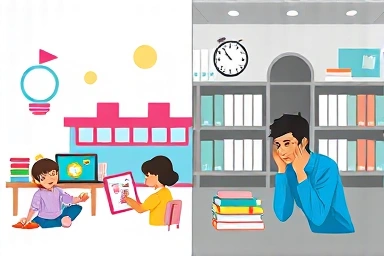 Elementary vs. Middle school online learning comparison
