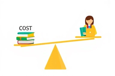 Balancing cost and educational value for smart learning choices.