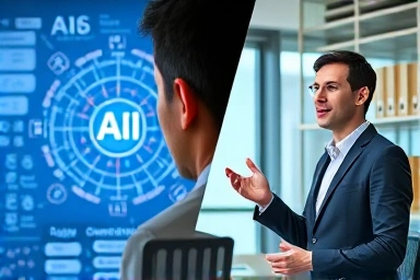 AI learning transitioning to business presentation confidence