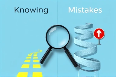 Metaphor for understanding vs. mistakes in math.