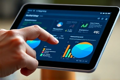 AI learning interface analyzing student's academic performance and providing guidance.