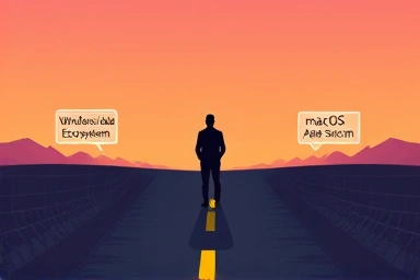 Choosing the right video editing software: crossroads metaphor.