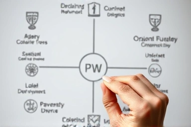 Decision tree illustrating strategic choices for academic subjects.