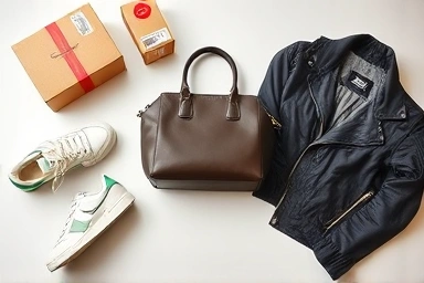 Stylish fashion items for international online shopping.