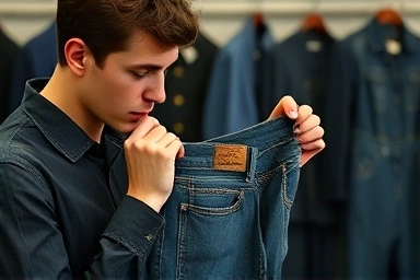 A.P.C. raw denim jeans fitting guide