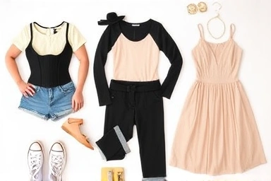 Corset top styling variations: casual, formal, and chic