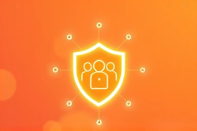 Symbolic shield of secure transactions and community connection.