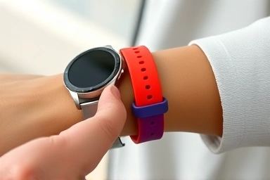 Galaxy Watch strap replacement, quick style change