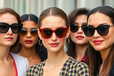 Face shape sunglasses recommendation guide