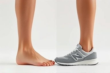 Foot width comparison for New Balance 530 fit