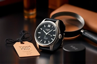 Tissot PRC200 watch with symbolic elements of value and smart buying.