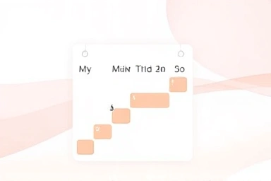 Abstract calendar highlighting a limited-time opportunity.