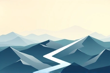 Metaphor for business navigating financial landscape towards tax savings