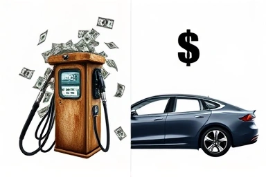 Comparison of electric vs. internal combustion engine car taxes