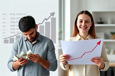 Person relieved from health insurance premium stress after calculation.