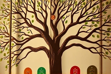 Family tree, legal documents, financial security, inheritance planning