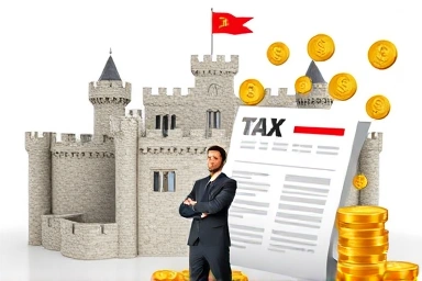 Businessman securing tax savings and business trust with a one-person corporation.