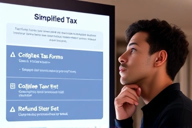 Easy tax filing, digital refund process, simplified finance