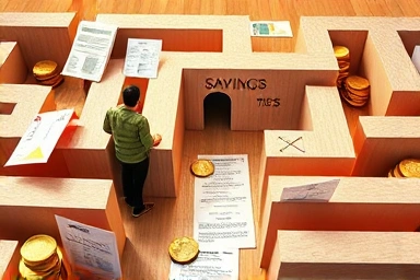 Navigating real estate tax maze towards savings.