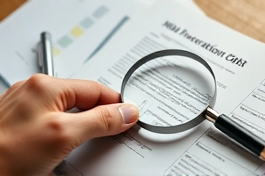 Organizing property deeds and financial documents for tax planning.