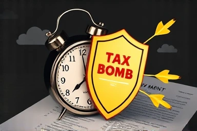 Symbolic image of tax protection from spouse gift and transfer.